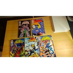 Valiant Rai and the Future Force #9 #12 #13 #20 #21 Kevin VanHook Set 41st centu